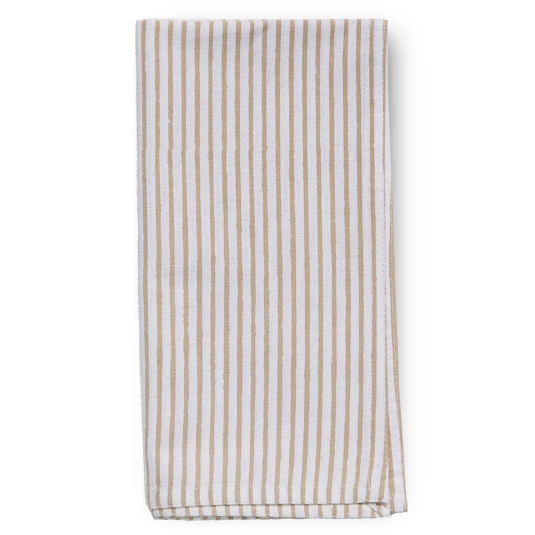 Bromley Stripe Napkin Set/4 / Taupe