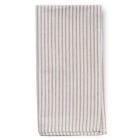 Bromley Stripe Napkin Set/4 / Taupe