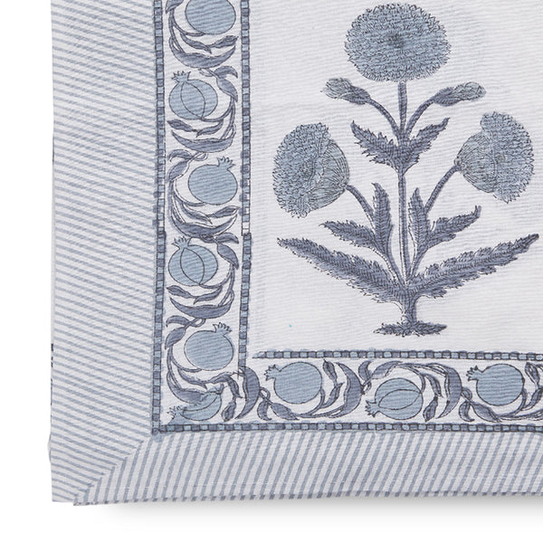 Tableau Poppy Tablecloth Blue / Large