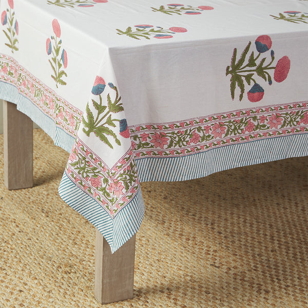 Tableau Poppy Tablecloth Pink / Medium