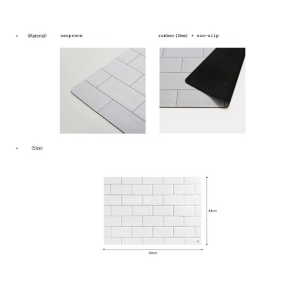 Multi Pad - White Tile